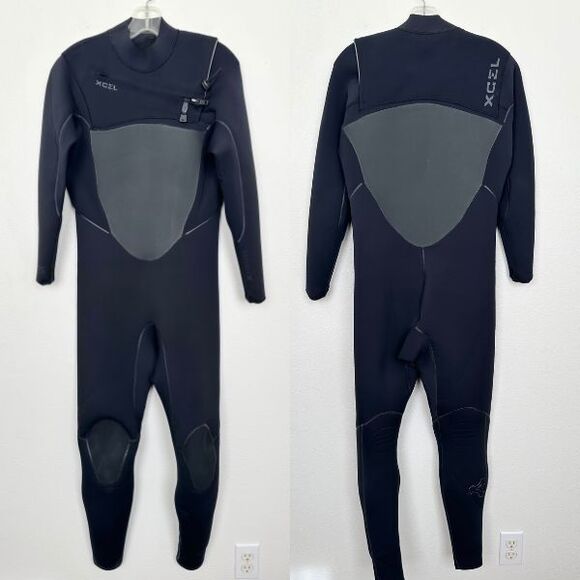 XCEL Wetsuit Celliant Full Length Long Sleeve 3.2mm Zip Drylock Surf Women's 10 - Picture 1 of 16
